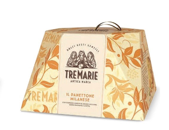 Tre Marie Milanese Traditional Panettone (3 sizes)