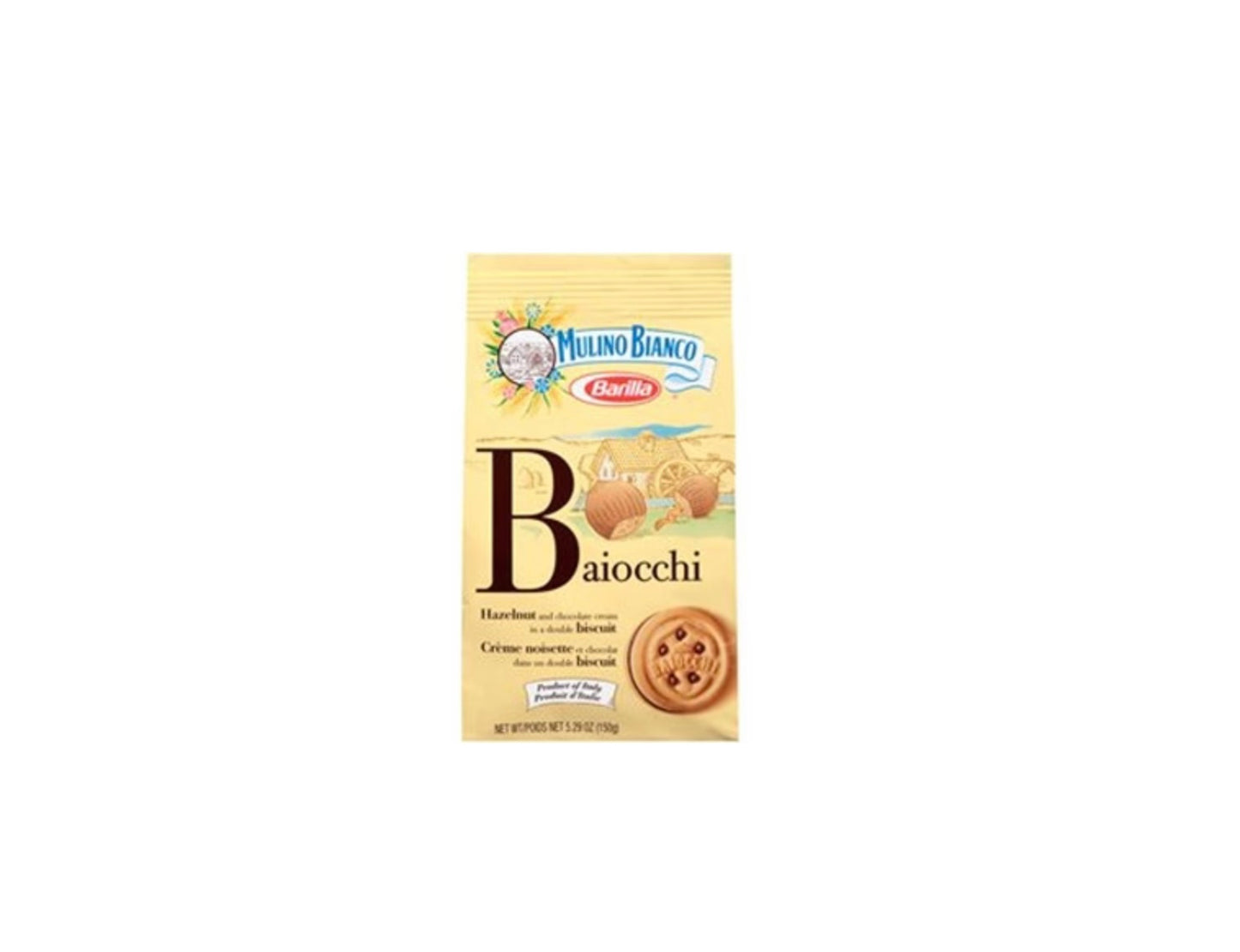 Mulino Bianco Baiocchi cookies 9.17oz bag