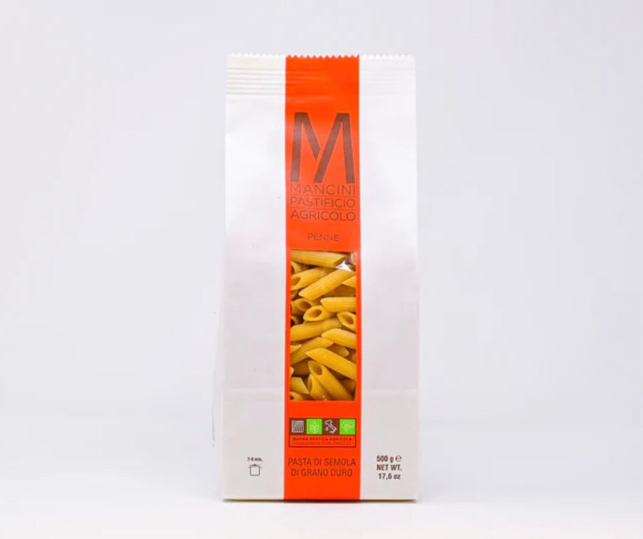 Mancini Pasta Penne 17.6oz bag