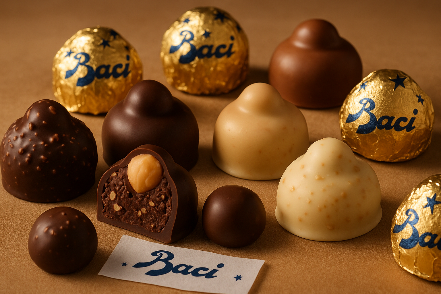 baci assorted chocolate varieties