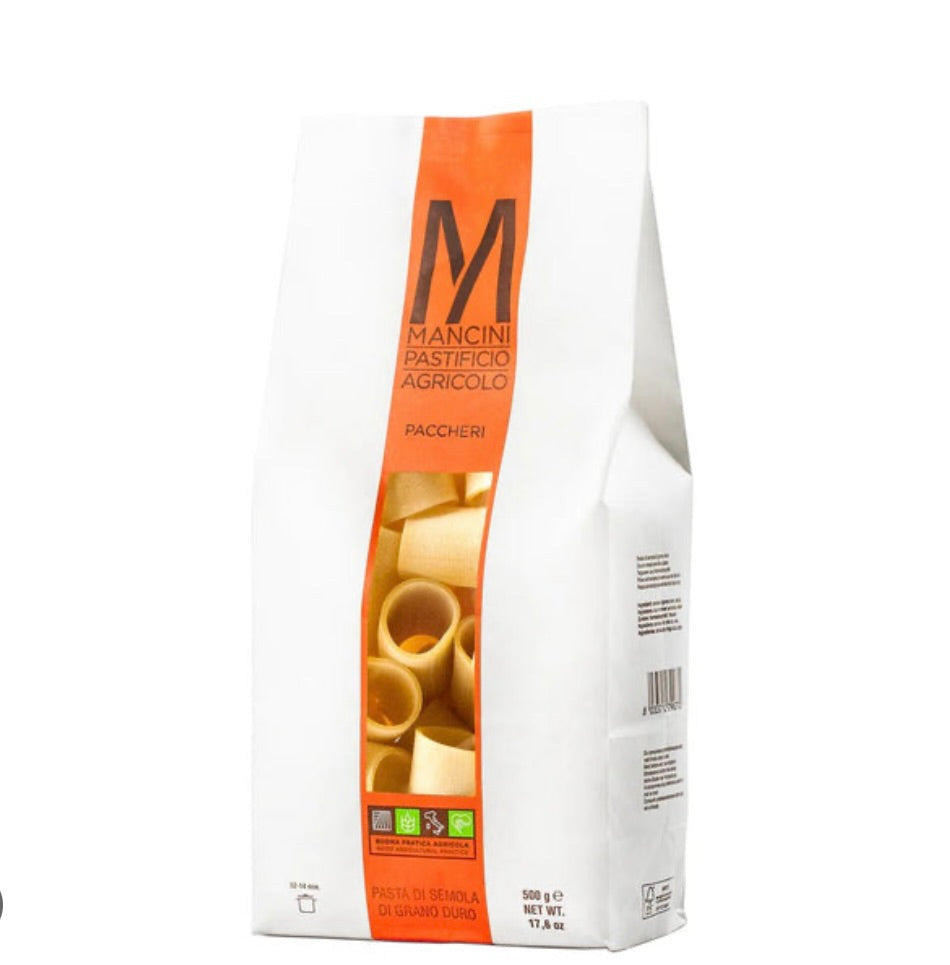 Mancini Pasta Paccheri 17.6oz bag