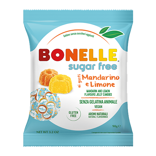 Bonelle Sugar Free Frutta Soft Candy 3.17Oz Bag