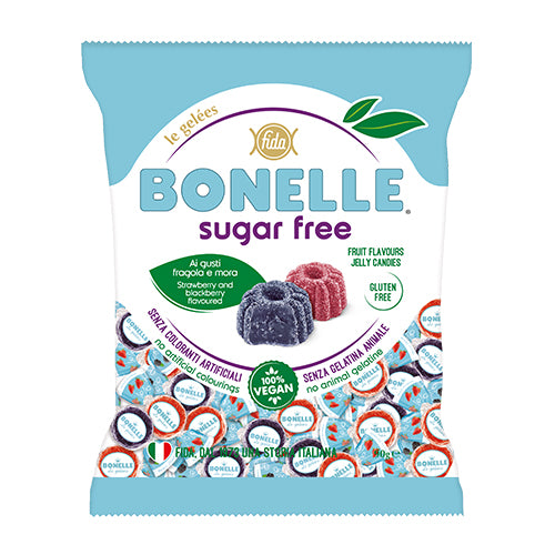 Bonelle Sugar Free Frutta Soft Candy 3.17Oz Bag
