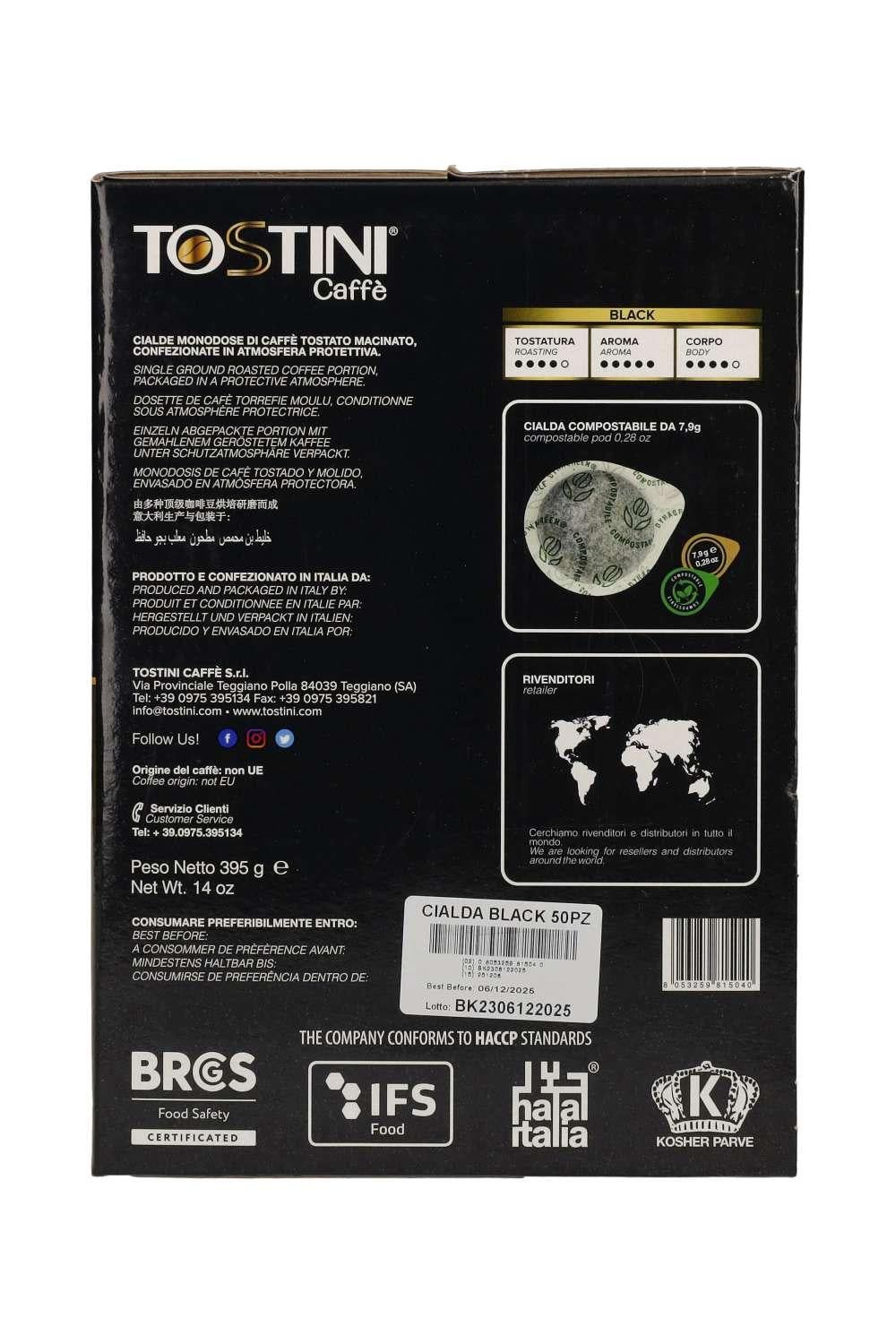 Tostini Black Pods